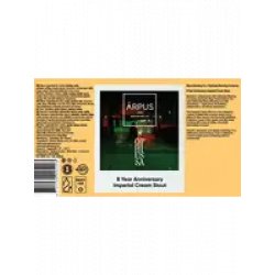 Ārpus Brewing Co. 8 Year Anniversary Imperial Cream Stout