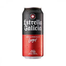 CERVEZA ESTRELLA GALICIA LATA 473 ML - Iberpark