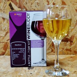 WineBuddy - Elderflower Wine Kit - 7 Day - 6 Bottles - Brewbitz Homebrew Shop