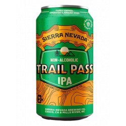 Sierra Nevada Trail Pass IPA sin Alcohol Lata 355 ml - La Belga