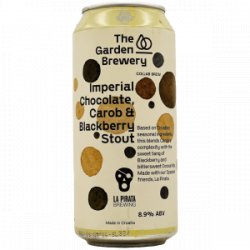 The Garden Brewery X La Pirata Brewing – Imperial Chocolate, Carob & Blackberry Stout - Rebel Beer Cans