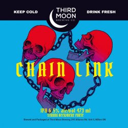 Hazy IPA - 4-pk of Chain Link 473mL cans - Third Moon Brewing