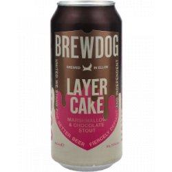 Brewdog Layer Cake Marshmallow & Chocolate Stout - Drankgigant.nl