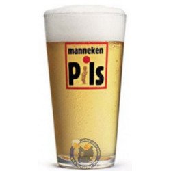 Manneken Pils Glass - BelgianShop