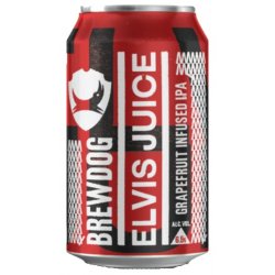 BrewDog Elvis Juice Grapefruit Infused IPA 20 oz. Can - Outback Liquors