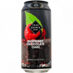 FrauGruber  Raspberry Chocolate Cake - Rebel Beer Cans