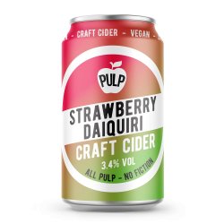 Pulp Strawberry Daiquiri Craft Cider 330ml - Fountainhall Wines