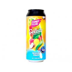 Funky Fluid - Free Gelato: Tropical Punch 0,5l plech 0,5% alc. - Beer Butik