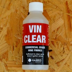 VinClear Wine Finings - Isinglass Liquid 240ml - Treats up to 72L - Bottle - Brewbitz Homebrew Shop