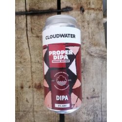 Cloudwater Proper DIPA Mosaic Edition 8% (440ml can) - waterintobeer