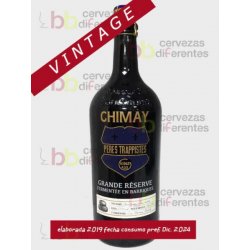 Chimay Azul Oak Aged Whisky 75 cl - Cervezas Diferentes