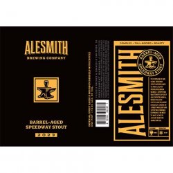 AleSmith Brewing Company Speedway Stout (Barrel Aged)