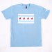 Revolution Chicago Flag T-Shirt - Blue 