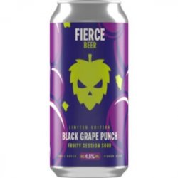 Fierce  Black Grape Punch  4.5% - The Black Toad