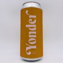 Yonder Sunnyslope Pink Grapefruit + Lemon Verbena Cider Can - Bottleworks