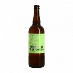 Bière artisanale blonde du Nord LA RISQUETTE SESSION IPA 75 cl - Calais Vins