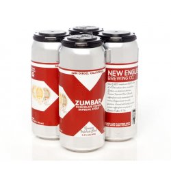 New English Zumbar Chocolate Coffee Imperial Stout 16oz can - Bine & Vine