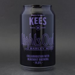 Kees  Blackout - Lights Out - 14.8% (440ml) - Ghost Whale