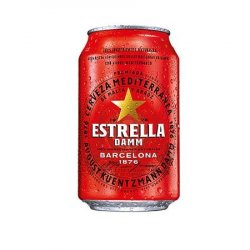 CERVEZA DAMM ESTRELLA BARCELONA 4.6% VOL LATA 330ml PAQ 61 - Compra Directa