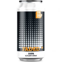 One Drop Brewing Faded Double IPA 440ml BB 071023 - The Beer Cellar