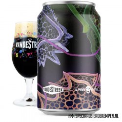 VandeStreek Barrel Collab Series  Imperial Rye Stout - Café De Stap