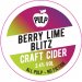 CELTIC MARCHES CIDER Berry Lime Blitz (BAG IN BOX) 3.4&percnt; 