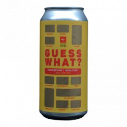 Atelier Vrai Atelier Vrai - Guess What ? Shakespeare. Single Hop ? - 6.8% - 44cl - Can - La Mise en Bière