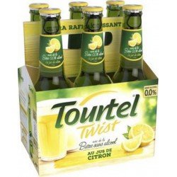 Twist Tourtel Sans alcool Saveur Citron 0% 27,5cl (pack de 6) - Selfdrinks