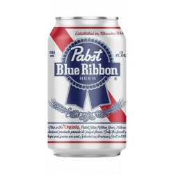 Pabst Blue Ribbon 4,65% - 12 x 35,5 cl Dose - Pepillo