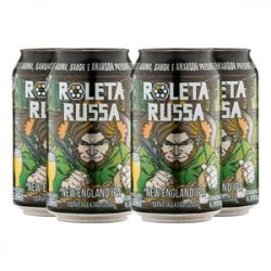 Pack 4 s Roleta Russa New England IPA Lata 350ml - CervejaBox