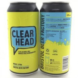 Bristol Beer Factory  Clear Head - Bath Road Beers