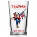 Iron Maiden Trooper Branded Pint Glass 