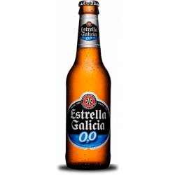 Estrella Galicia 0,0 alkoholfrei 24 x 25cl EW Flasche Spanien - Pepillo