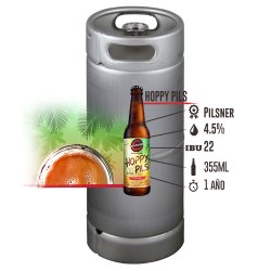 Barril Hoppy Pils - Cerveceria Clandestina - Panama Brewers Supply