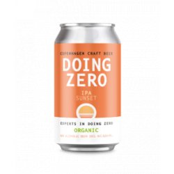 Doing Zero  Sunset  IPA - Alcoholvrij Bierhuis