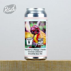 Ārpus Brewing Co. Ārpus X Drekker X 450 North Boysenberry X Mango X Vanilla X Coconut X Granola Smoothie Sour Ale