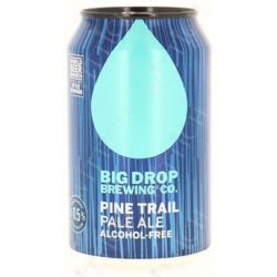 Big Drop Trail Pale Ale 0.5% Vol. 12 x 33 cl Dose - Pepillo