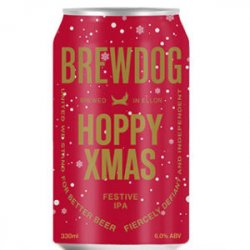 BrewDog Hoppy XMAS IPA 2412 oz cans - Beverages2u