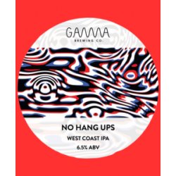 Gamma Brewing Co - No Hang Ups - Glasbanken