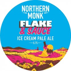 Northern Monk FLAKE & SAUCE 2022 // RASPBERRY ICE CREAM PALE