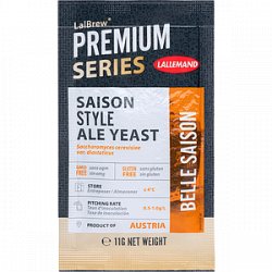 Levadura Belle Saison Belgian Style Ale Yeast - 11g - Lallemand - Palma Rosa