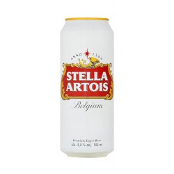 Stella Artois 5% - 24 x 50 cl Dose - Pepillo