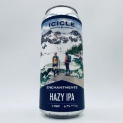 Icicle Enchantments:Victoria Hazy IPA Can - Bottleworks