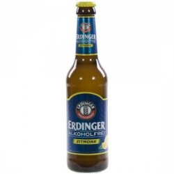 Erdinger Alcoholvrij Citroen  33 cl   Fles - Thysshop