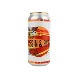 Galway Bay Resin & Rye Blik - Drankenhandel Leiden / Speciaalbierpakket.nl