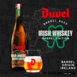 Duvel Barrel Aged (2022)  Batch 7 Irish Whiskey Edition (75 cl fles) - Café De Stap