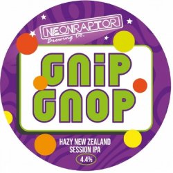 Neon Raptor Brewing Co. Gnip Gnop Neon Raptor Brewing Co. Gnip Gnop
