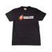 Revolution Stacked Logo Tee - Black 