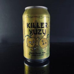 Dangerous Ales, Killer Yuzu: Yuzu Sour Ale, 355ml - My Beer Dealer