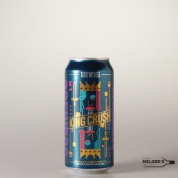 BrewDog  King Crush Mango & Passionfruit Double Milkshake IPA 44cl Blik - Melgers